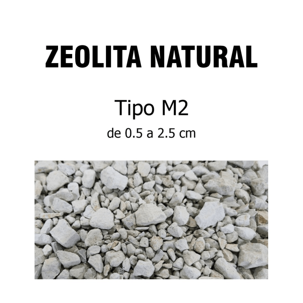 Zeolita Natural Clinoptilolita, Bulto de 25 kgs Tipo M2 Gruesa - Imagen 3