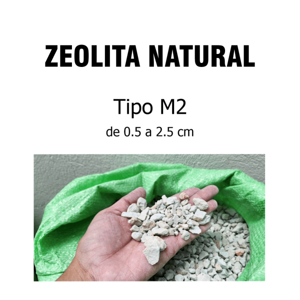 Zeolita Natural Clinoptilolita, Bulto de 25 kgs Tipo M2 Gruesa - Imagen 4